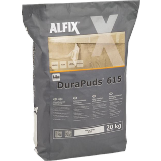 Alfix DuraPuds 615 Vandafvisende sokkelpuds 20 kg