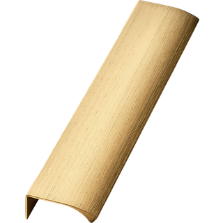 EDGE Straight greb, aluminium, messing • Furnipart