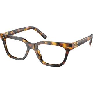 Miu Miu MU07XVF Asian Fit VAU1O1 55 Briller Kvinder Tortoiseshell - Honey Yellow Brown Tortoise - 55mm