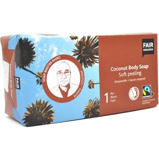 FAIR SQUARED - Storkøb 450g Økologisk Body Peeling Sæbebar