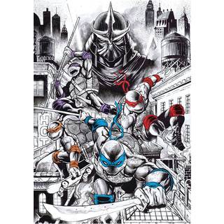 Teenage Mutant Ninja Turtles Art Print 40th Anniversary Limited Edition 42 x 30 cm