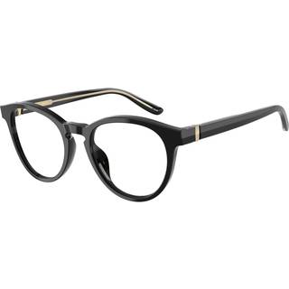 Giorgio Armani Kvinde AR7266U 5875 Optiske stel Acetat Sort Transparent Pantos Normal