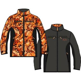 Swedteam Ridge Pro Vendbar RE-ECO Jagtjakke Herre Desolve Fire XL