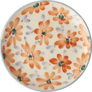 Rice Kagefad 15 Cm Flowers - Asietter Keramik Orange - CECPL-HPFLO