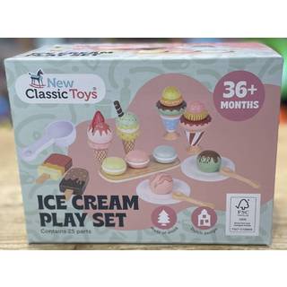 Iskiosk legesæt i træ - New Classic Toys