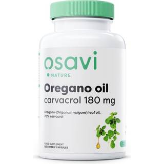 Oreganolie med Carvacrol - 180 mg - 120 enteriske kapsler