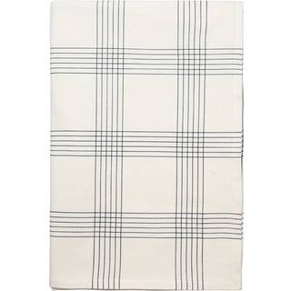 Broste Copenhagen Alice borddug 160x200 cm, Black-Natural