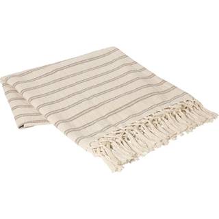 Broste Copenhagen Elly plaid 130x160 cm Fungi grey-natural