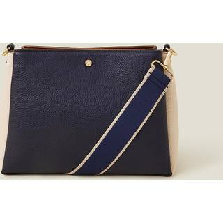 Accessorize Accessorize Black Colour Block Triple Compartment Cross-Body Bag