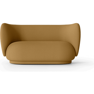 Rico Sofa 2 - Wool Bouclé - Sugar Kelp