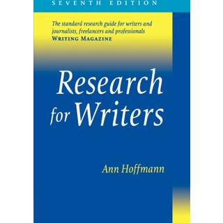 Research for Writers