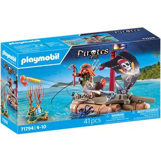 Playmobil piratflåde med skat 71794 41 dele