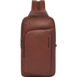 Piquadro S134 Sling taske brun
