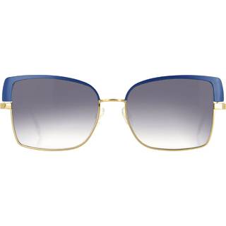 VANNI VS4302 C404 55 Solbriller Kvinder Blue - Gold Top Blue - 55mm