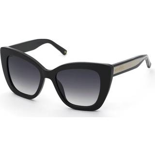 Nina Ricci SNR376 0700 52 Solbriller Kvinder Black - Glossy Black - 52mm