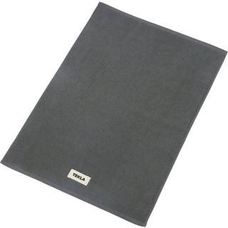 Tekla - Bath Mat 70x50, Charcoal Grey - Ensfarvede gulvtæpper - Grå