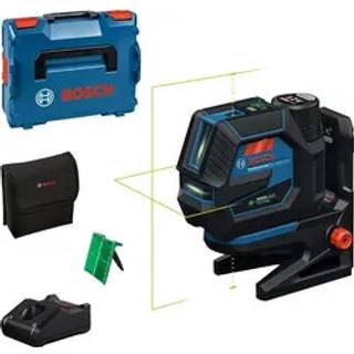 Selvnivellerende krydslinjelaser Bosch GCL 12V-50-22 CG Professional; 12 V; 1x2,0 Ah batteri. + L-Boxx 136