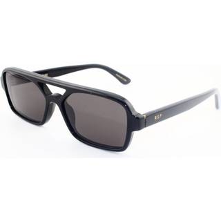 Retrosuperfuture Unisex XTA Vico Black Solbriller Acetat Sort Sort Firkantet Normal