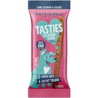Pets Deli Snack Tasties oksepisk 399.33 DKK/1 kg