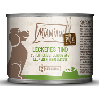 MjAMjAM Ren kødnydelse - lækker okse 200 g 114.75 DKK/1 kg (6 x 200.0g)