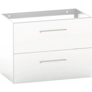 Kriss Skandi vandtæt baderumsmøbel m/2 skuffer, hvid, 80 cm