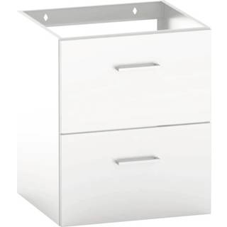 Kriss Skandi vandtæt baderumsmøbel m/2 skuffer, hvid, 50 cm