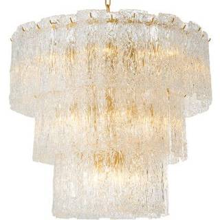 Almeria Chandelier Antique Brass