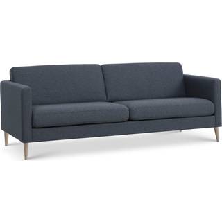 Ask sofa Navy blå 3 person