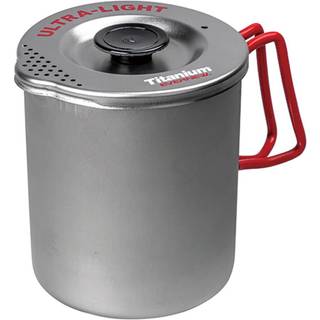 Evernew Titanium Letv?gtspasta Campingpotte med sil L?g 750 Lille