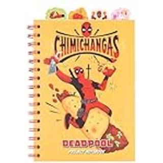 DEADPOOL - Chimichangas - Notebook + Intercalaires - Format A5