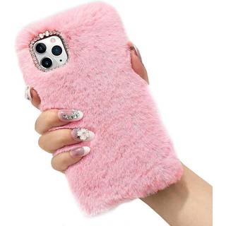 iPhone 12 / 12 Pro - Skal/Mobilskal - Fluffig Päls