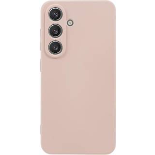 EIDERWOOD - Samsung Galaxy S25 Blødt Plast Cover - Anti-Ridse Beskyttelse og Fiberforing - Lyserød
