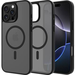 Mobique Magnetic Hybrid Cover iPhone 15 Pro Max Frosted Black