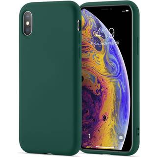 Mobique TPU Cover iPhone X/XS Mørkegrøn