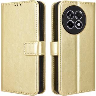 EIDERWOOD Flipcover til OnePlus 13R 5G – Læderlook og Maksimal Beskyttelse - Guld