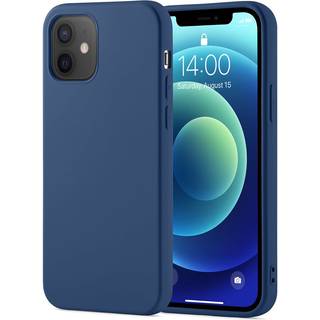 Mobique TPU Cover iPhone 12/iPhone 12 Pro Mørkeblå