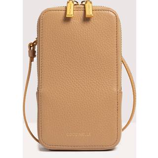 Coccinelle Flor Mobiltaske lysebrunt