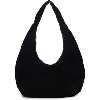Núnoo Skuldertaske Gabi Suede - Sort