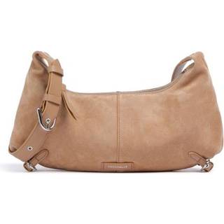 Coccinelle Abigail Suede Skuldertaske lysebrunt