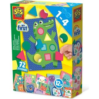 SES Creative Min første kreative sæt Klistermærkemosaik - Fra 1-4 år