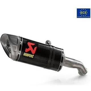Akrapovic Slip-On Line Lyddæmper Titan, carbon eller rustfrit stål