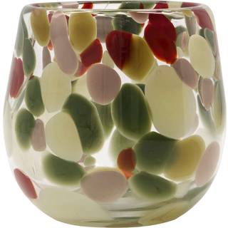House Doctor Dot Fyrfadsstage Flerfarvet - Lysestager Glas Multi - 202109216