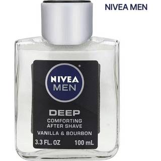Nivea m?nd dyb forfriskende og fugtgivende efter barbering med naturlig tr?kul efterhave lotion til m?nd Soothes Shave Irritation Vanilla og Bour