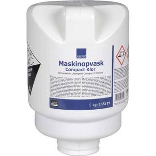 Compact maskinopvask m/klor 2x4 kg.