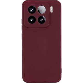 Xiaomi 15 Pro - EIDERWOOD Foret Fleksibelt Plast Cover - Vinrød