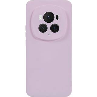 EIDERWOOD Honor Magic6 Pro 5G Plast Case – Beskyttende Cover med Fiberforing og Præcis Kameraudskæring - Lilla