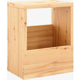 GRAB-IT Sengebord/Sofabord/Vægreol Fra Karup Design i Massiv FSC Fyrretræ | Japandi - B:24 x L:36,5 x H:45