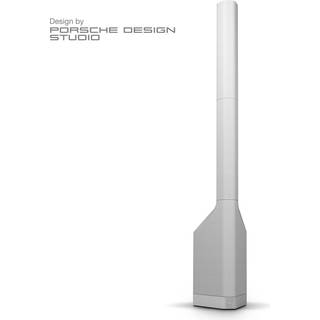 LD Systems Powered Column PA System by Porsche Design Studio in Cocoon White