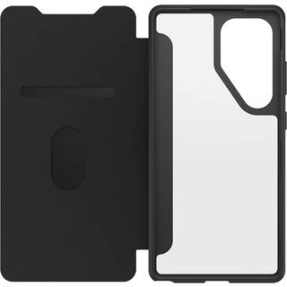 OtterBox React Folio Samsung Galaxy S25 Ultra Black Crystal - clear/black