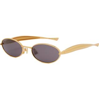 Bottega Veneta BV1386S 001 57 Solbriller Mænd Guld - Gold - 57mm